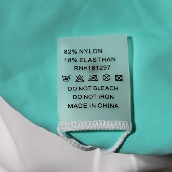 Sunday Brunch Women's NWT Green Floral Tassel 2 Piece Bikini Set Size Small - Picture 6 of 9